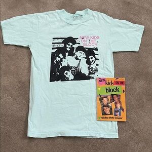 New Kids on the Block Tee & Book - Vintage